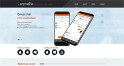 Desktop Screenshot of linphone.org